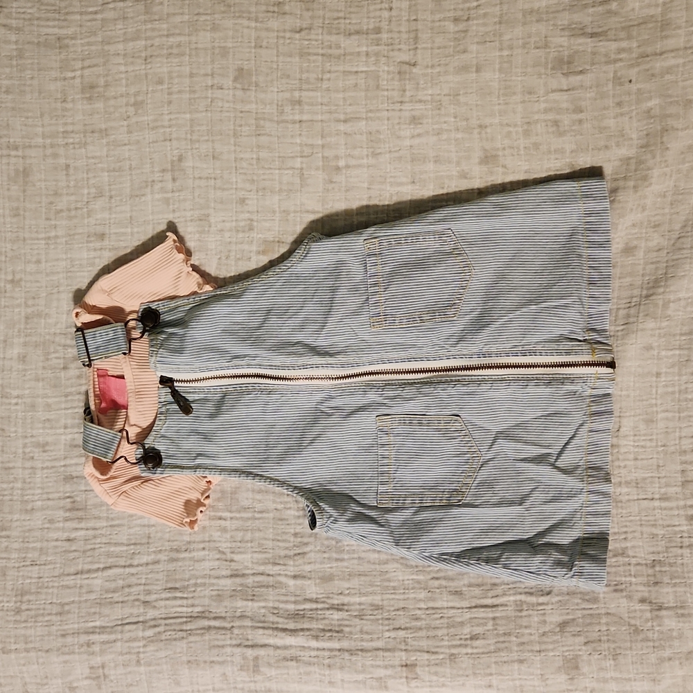 2T overall dress